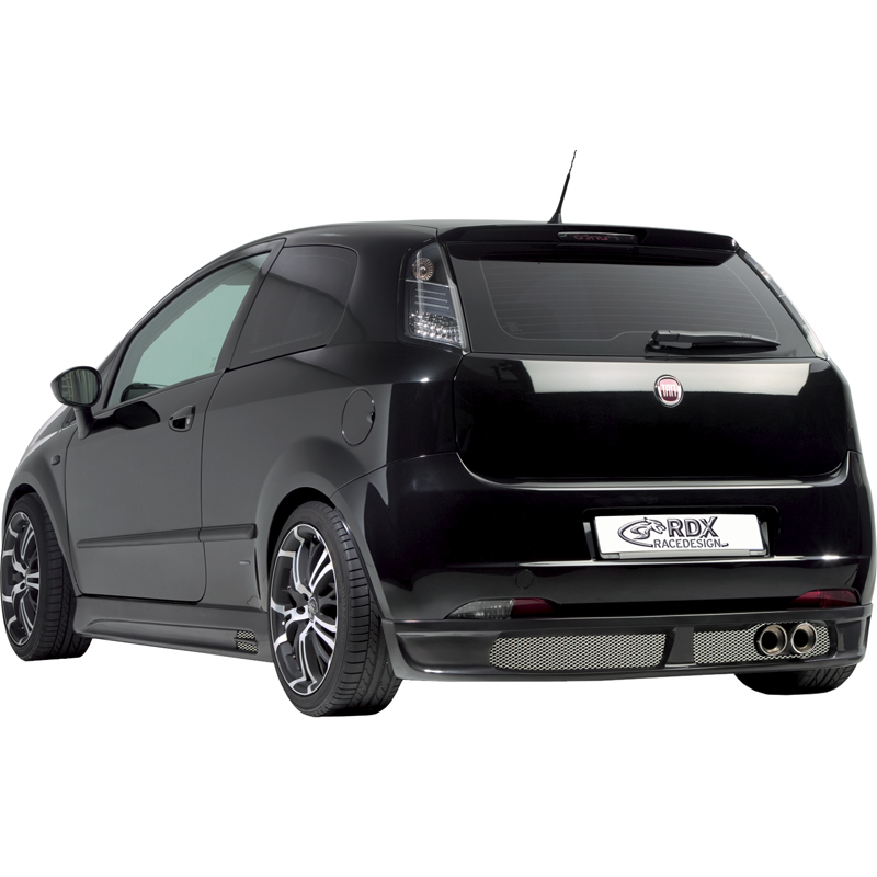 Rear bumper skirt  Fiat Grande Punto 2005- (PU)