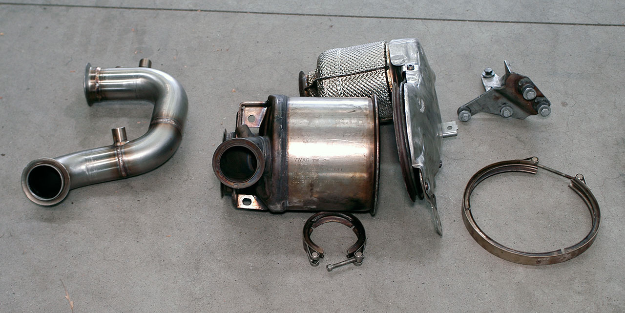 AUDI A3 8V Cabrio 1.6 TDI (105 Hp) 2012 -> 2014 Turbo Downpipe (replaces diesel soot filter) With se