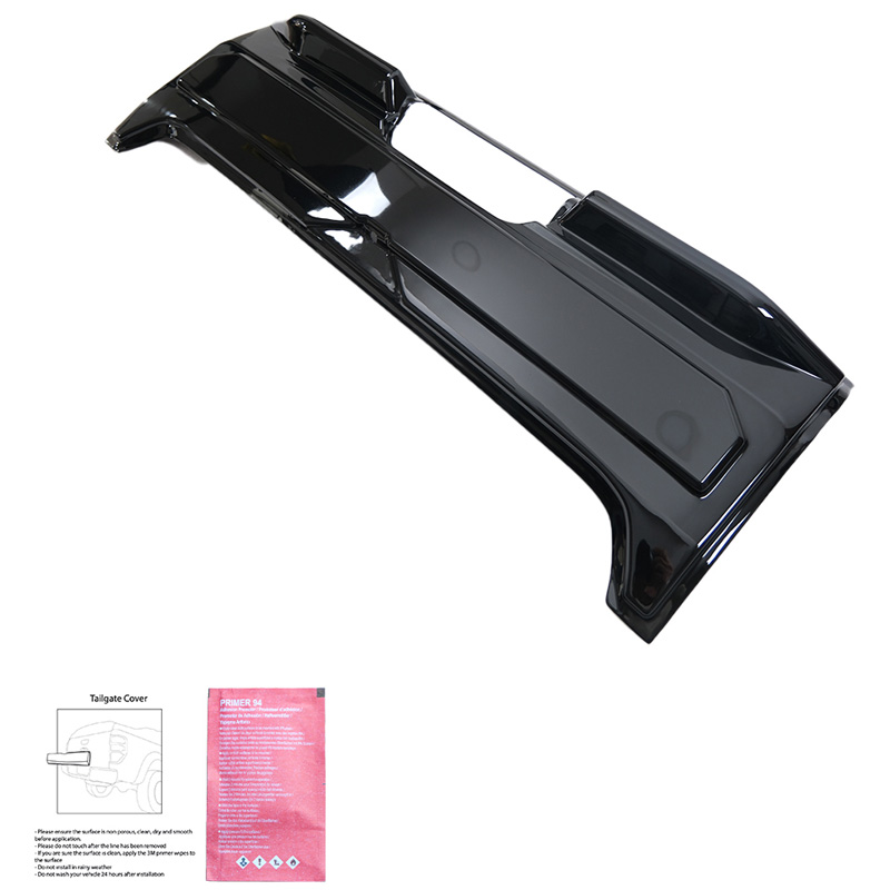 Tailgate Cover  Ford Ranger T9 2022- - Gloss black