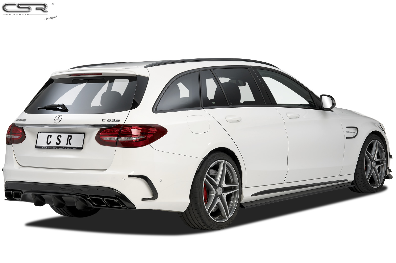 Zijskirts passend voor Mercedes C-klasse W205 SS436 CSR