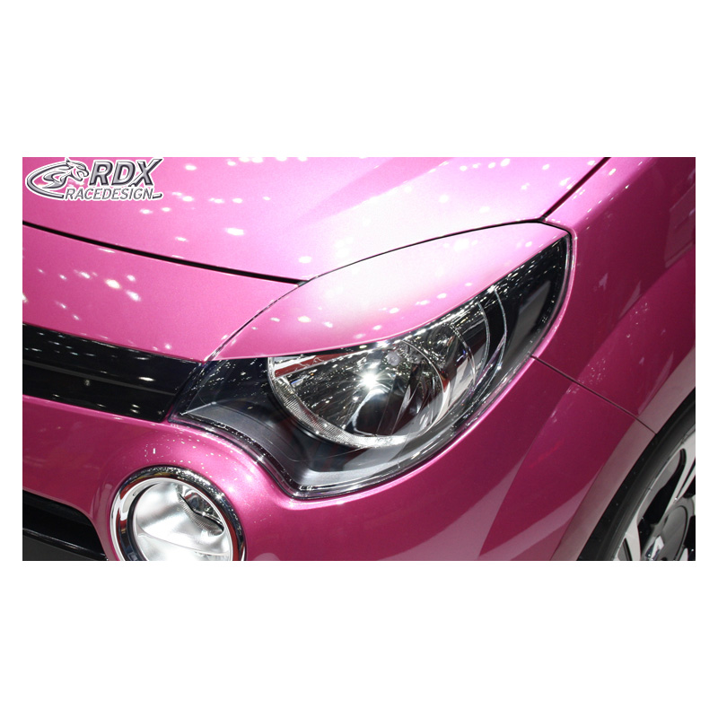 Head light spoilers  Renault Twingo II Facelift 2012-2014 (ABS)