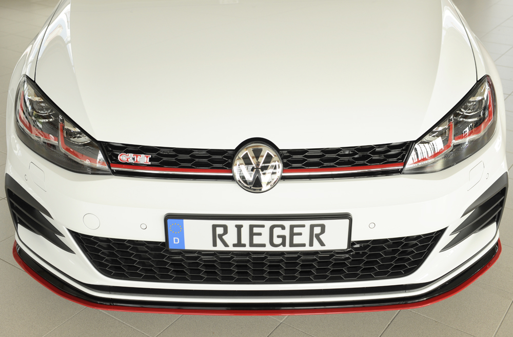 Voorspoiler passend voor Volkswagen Golf 7 GTI TCR Rieger