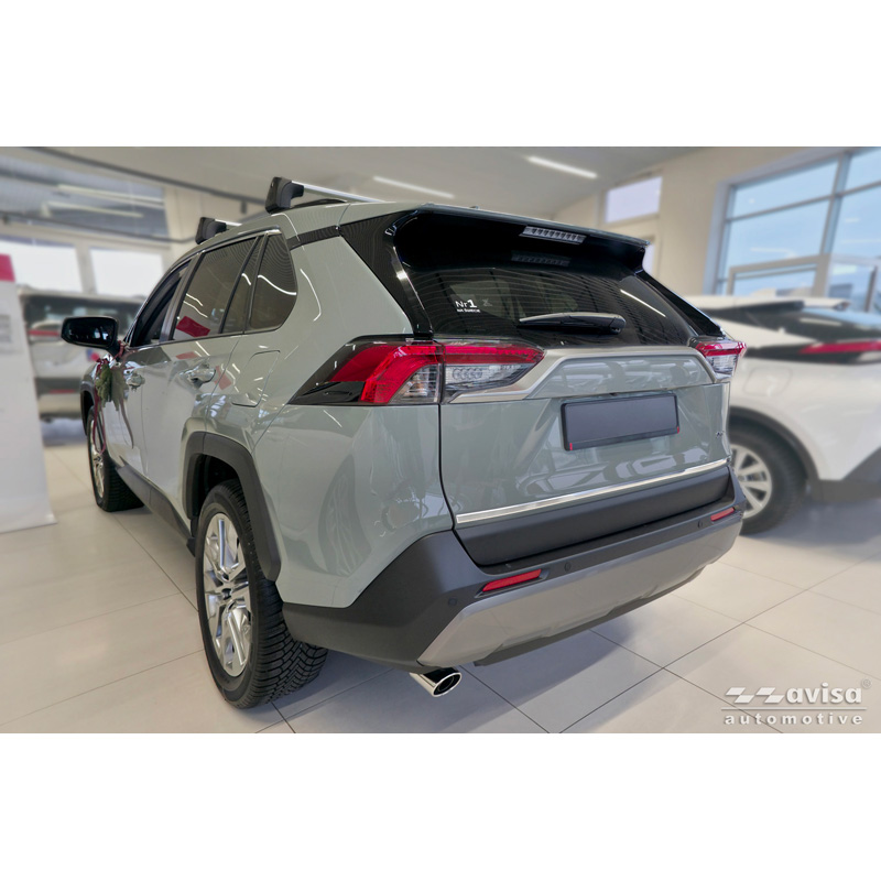 Avisa Brushed Stainless Steel Trunk Tailgate Trim Cover  Toyota RAV4 V (A5) 2018-