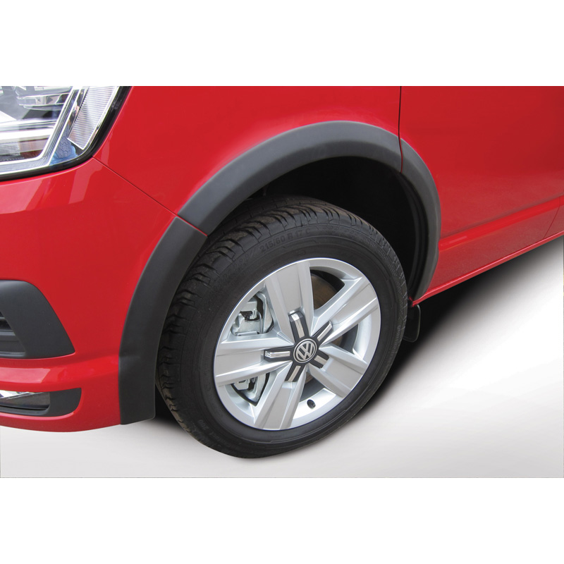 RGM Set Wheel arch extensions  Volkswagen Transporter T5 2003-2015 Short Wheel Base - without sliding doors - Black