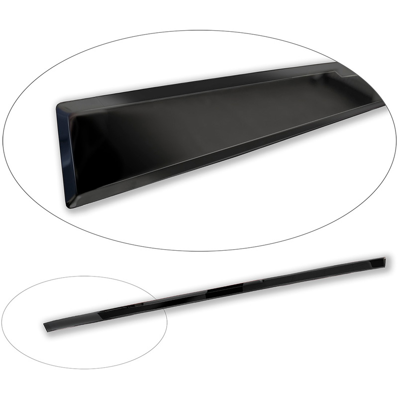 Avisa Black Chrome Stainless Steel Tailgate Trim  Hyundai Tucson IV 2020-2024 & Facelift 2024-