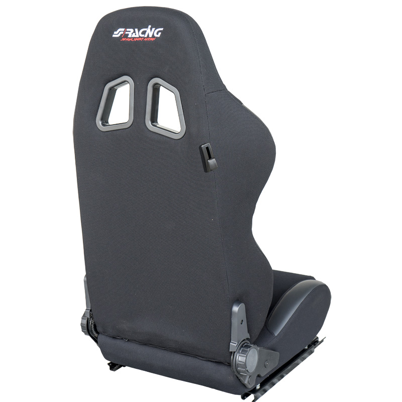 Simoni Racing Sport Seat Jenson - Black - Dual-Side Reclinable - incl. Sliders