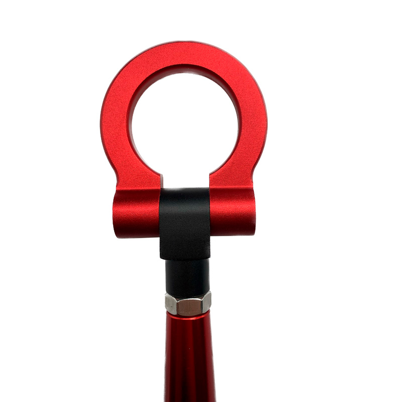 Simoni Racing Towing Eye - Metal - Red - Length 23.7cm