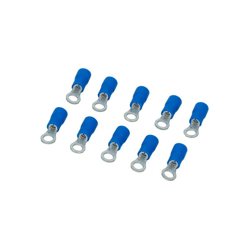 Carpoint Ring Terminals 654 M4 Blue Blister 10-pieces