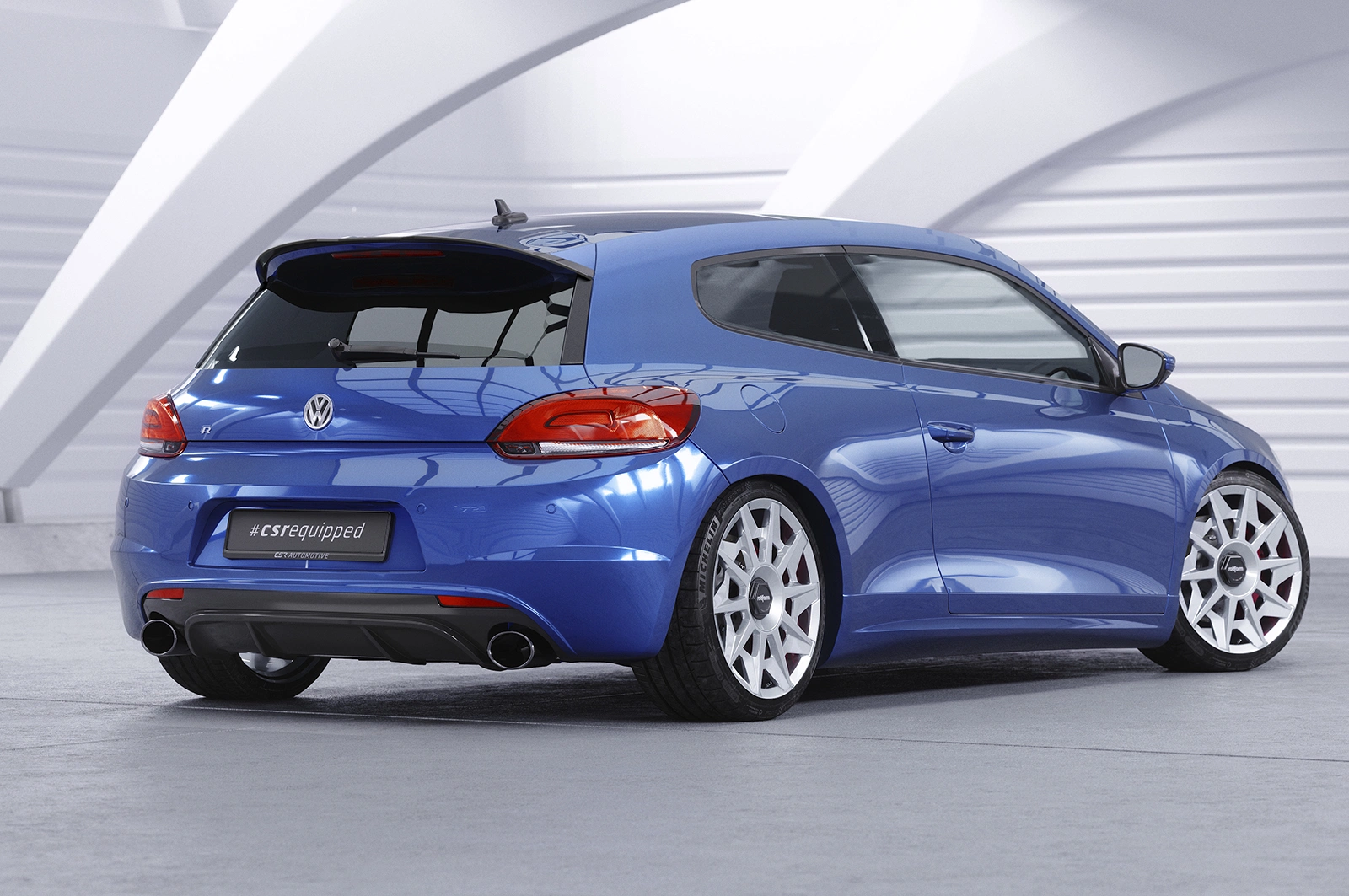 Achterspoiler VW Scirocco III R R-Line glans zwart 2008–03/2014 van CSR Automotive