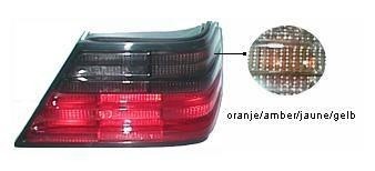 achterlichtglas, smoke, rechts, 06/1993-Mercedes E klasse, W124,
