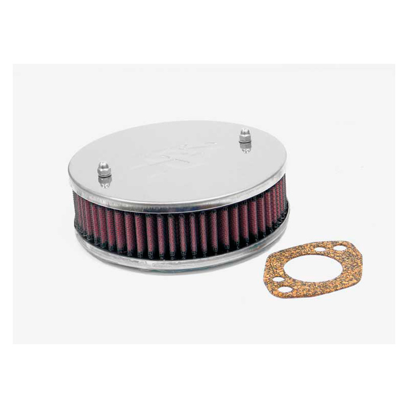 K&N Custom Racing Assembly Round  SU/SU Hitachi 1.5'' HS4/HIF4/HIF38, Offset Hole, Assembly height 47mm (56-9128)