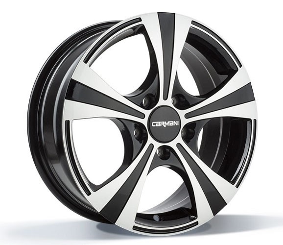 Carmani CA11 Rush 7,5x17 5x120 ET45 black polish Wheels