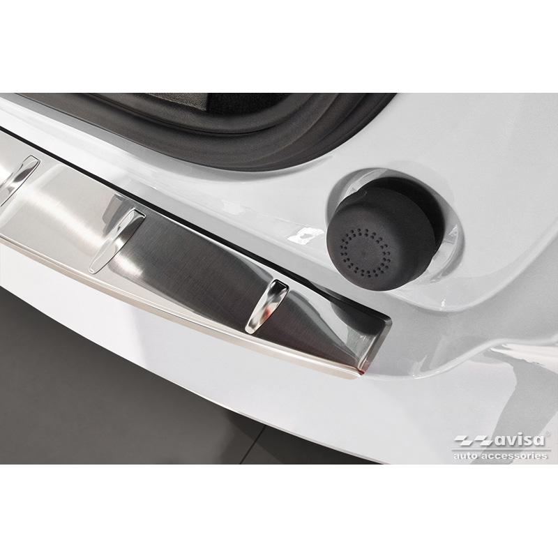 Stainless Steel Rear bumper protector  Volvo EX30 2023- 'Ribs'