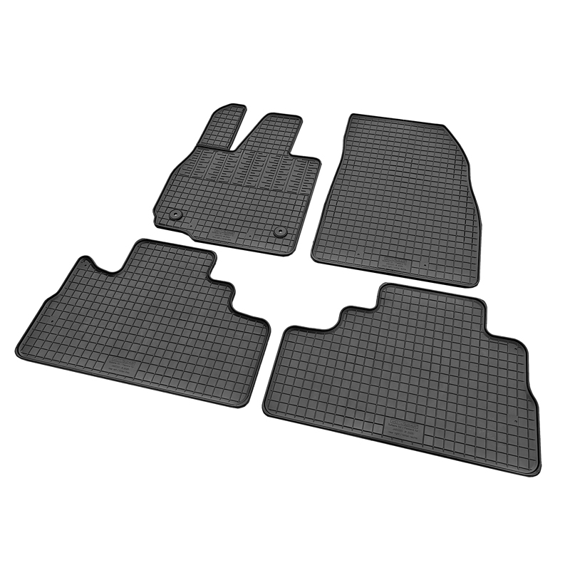 CIKCAR Rubber car mats set  Jaecoo 8 Super Hybrid 2026- (4-pieces + fixing system)