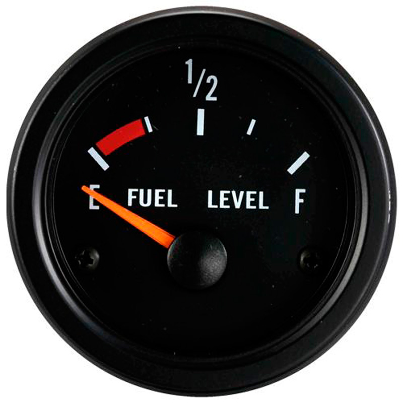 Performance Instrument Black Electrical Fuel Level 52mm
