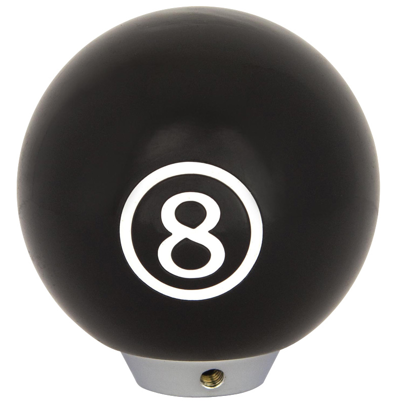 Universal gear knob 8-ball - Black