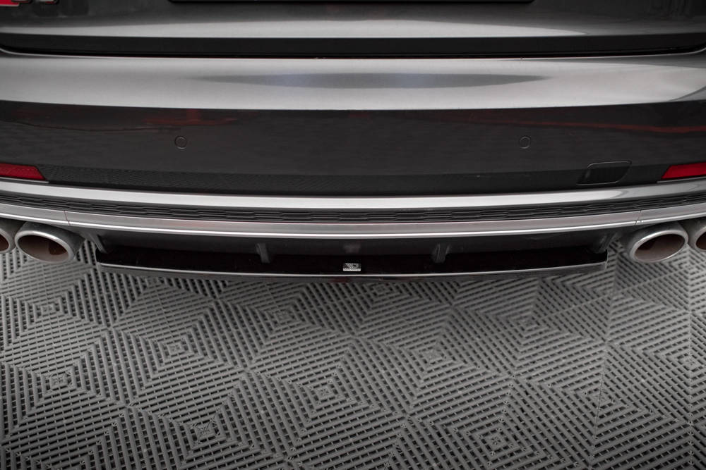 Diffuser passend voor Audi S8 D5 Maxton Glans Zwart
