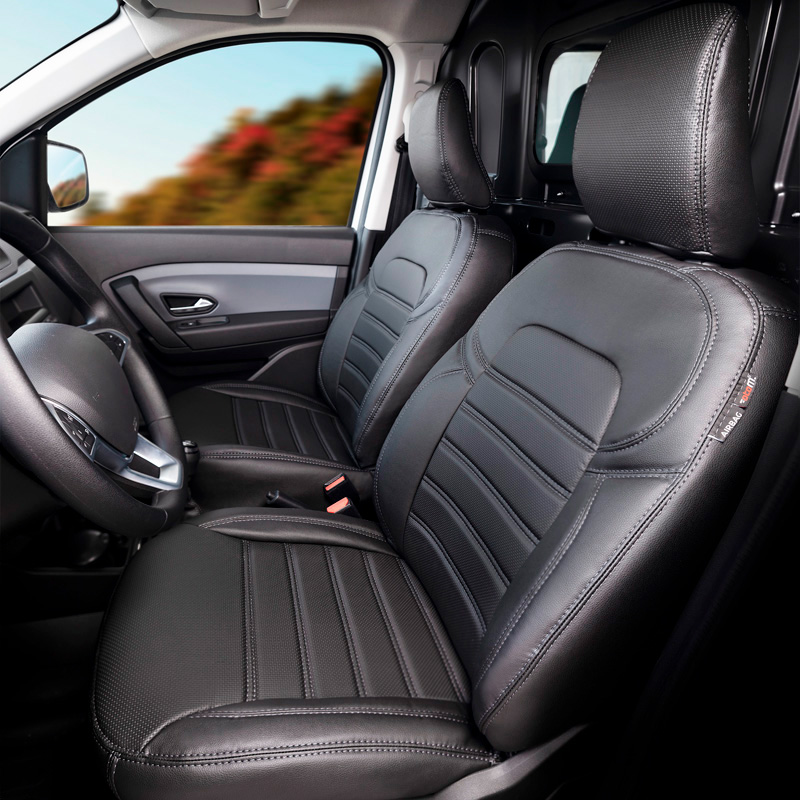 New York Design Artificial leather seat covers 2+1  Opel Movano C 2022-