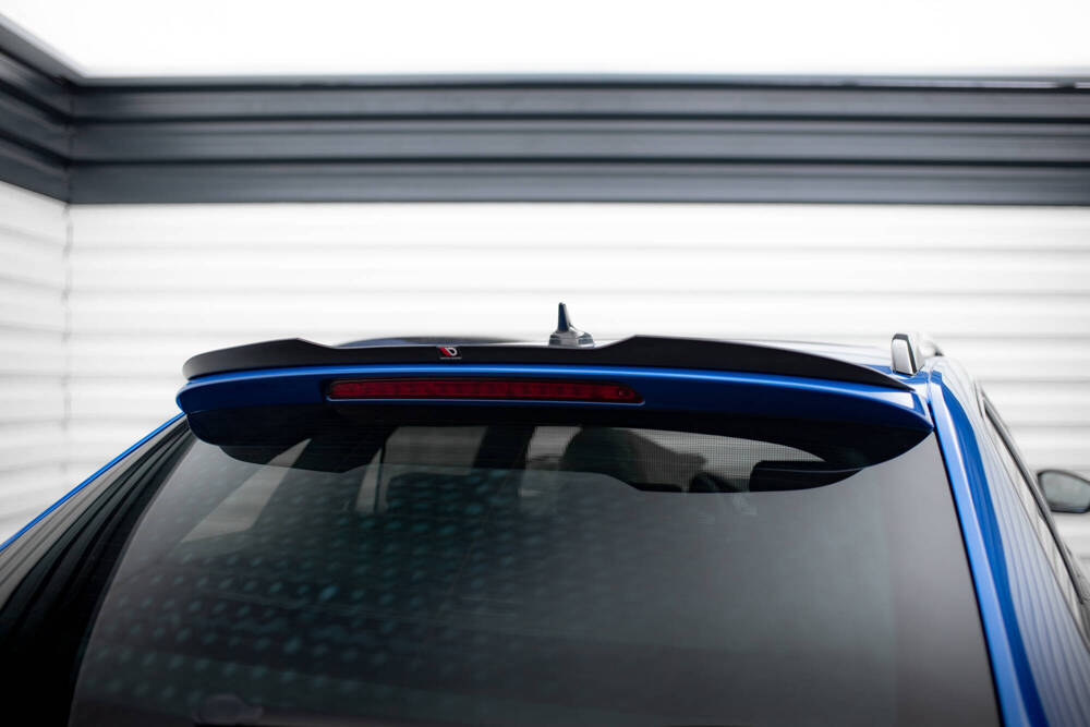 Spoiler passend voor Skoda Superb Combi MK3 Facelift Maxton Glans Zwart