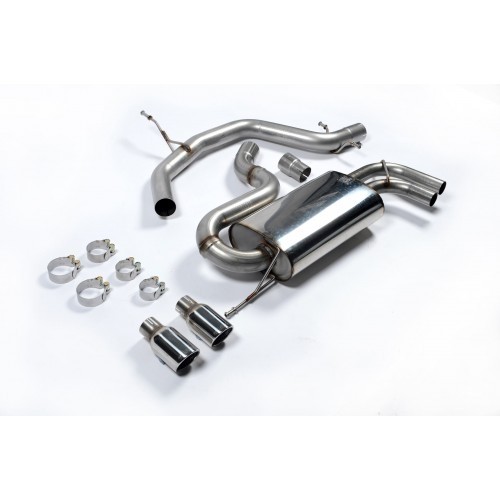 Milltek SEAT Leon 1P 2.0 TFSI 240pk cat-back systeem resonated(s