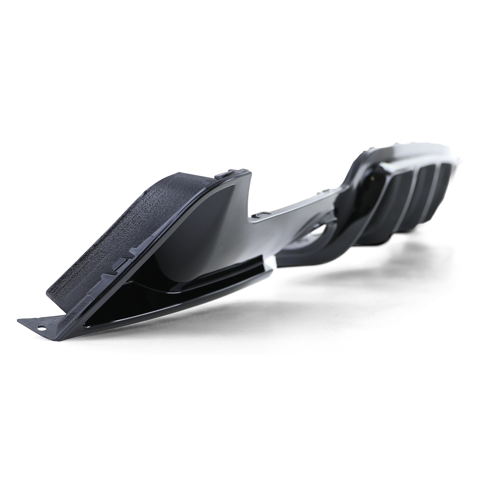 Diffuser passend voor BMW 4-serie F32 / F36 2013- Glans Zwart M-Pakket Duplex