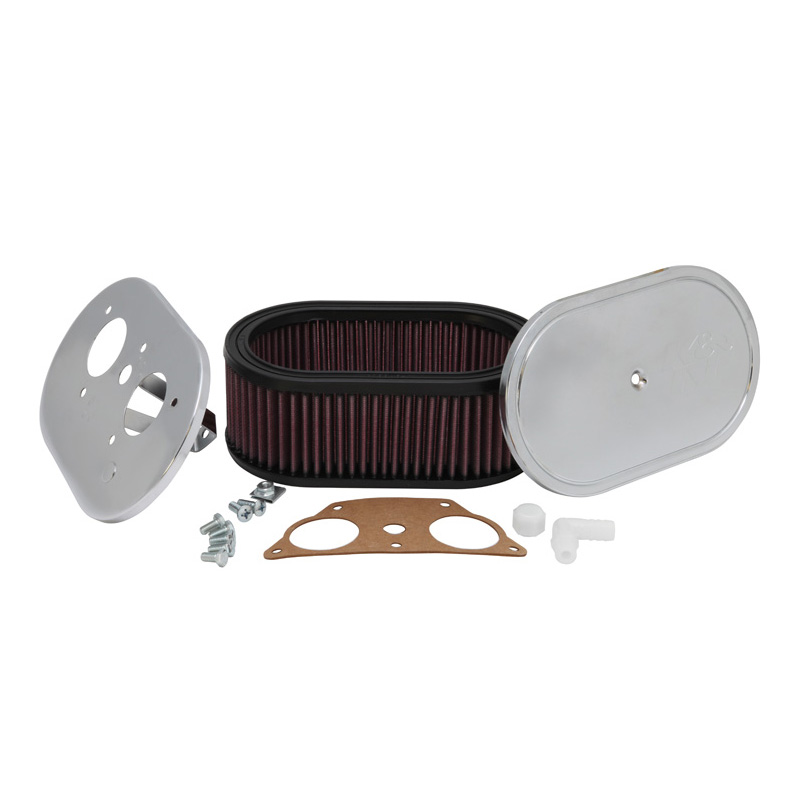K&N Custom Racing Assembly Large Oval  Solex/Mikuni Solex 40 PII, Assembly height 85mm (56-1255)