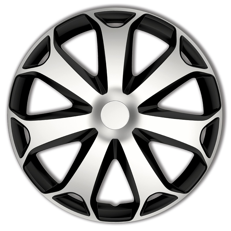 Set wheel covers Mega 14-inch silver/black