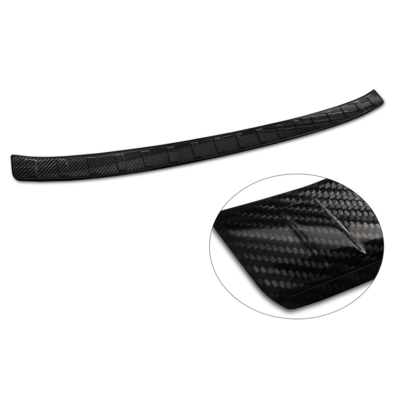 Real 3D Carbon Rear bumper protector  Cupra Born 2021- 'Ribs'
