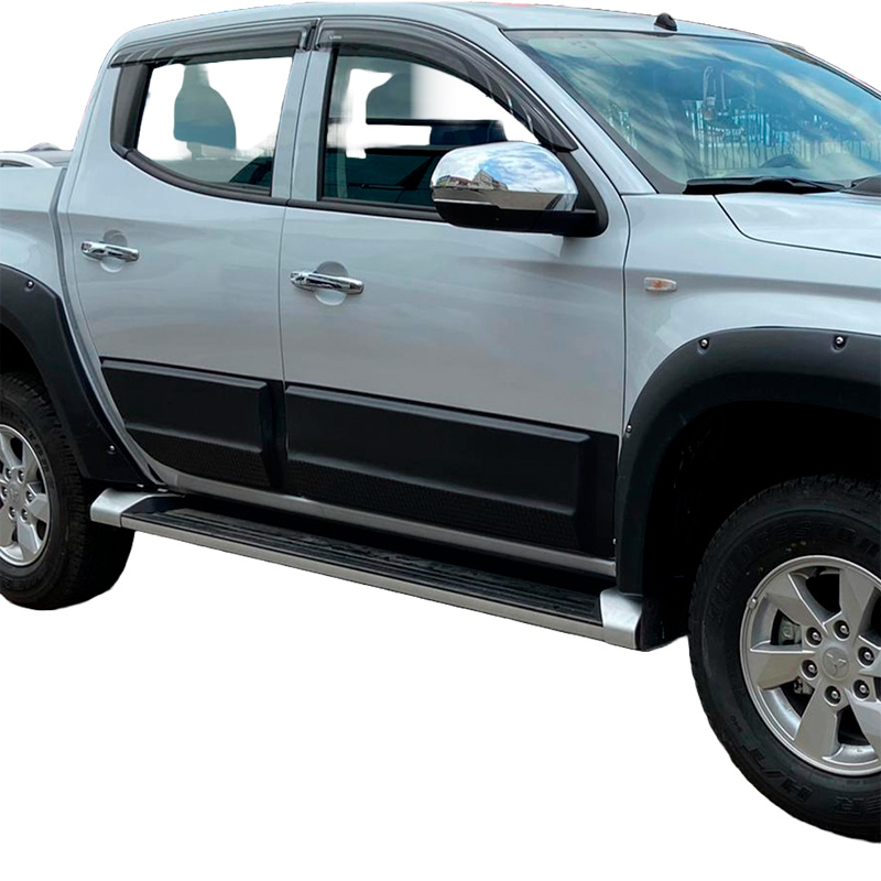 Body Cladding  Mitsubishi L200 Triton 5/6 2015- - Matt black