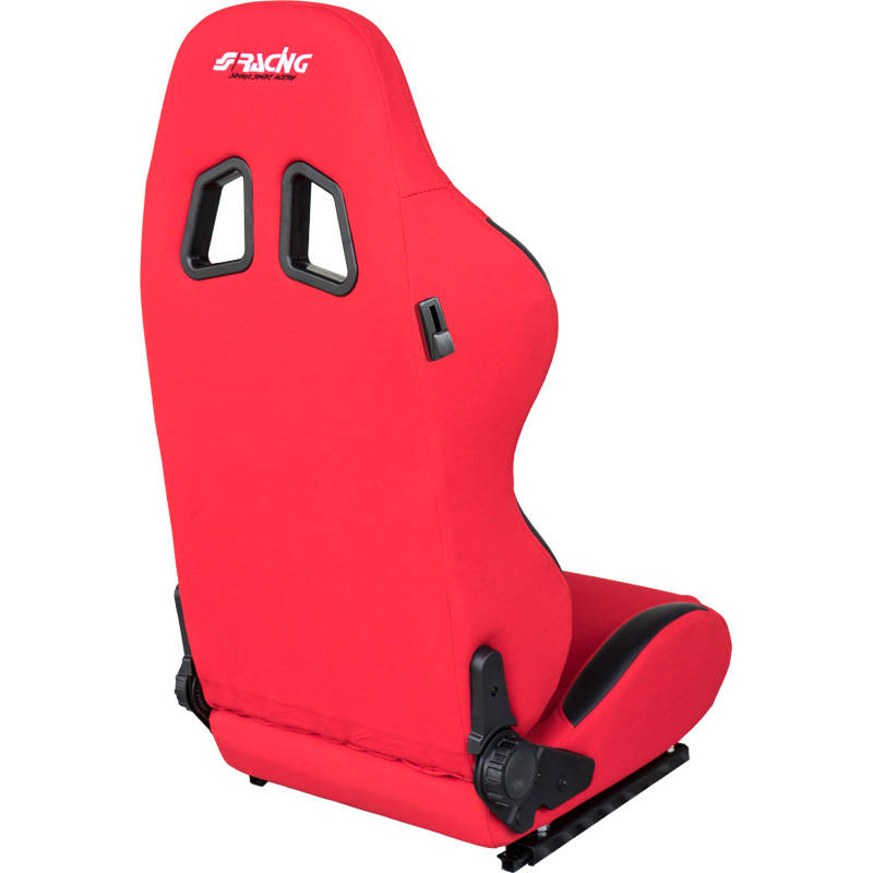 Simoni Racing Sport Seat Jenson - Red - Dual-Side Reclinable - incl. Sliders