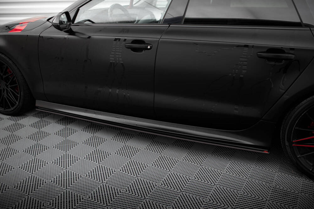 Zijskirts passend voor Audi A7 C7 S-Line Maxton Street Pro