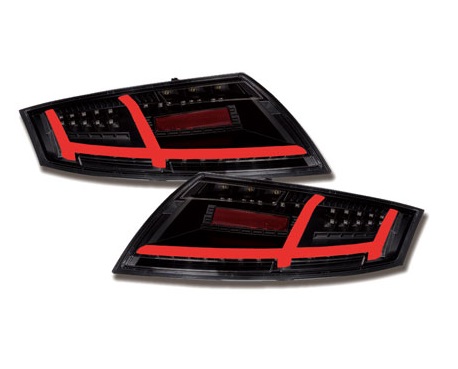 Audi TT 8J Dynamic LED Taillights Black