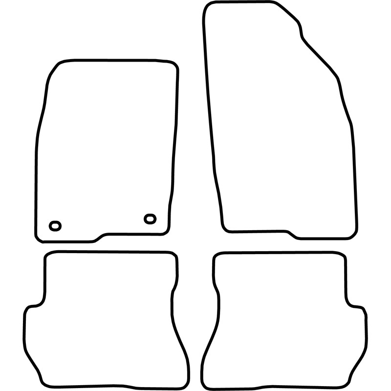 Set velour car mats  Ford Fusion 2002-2005