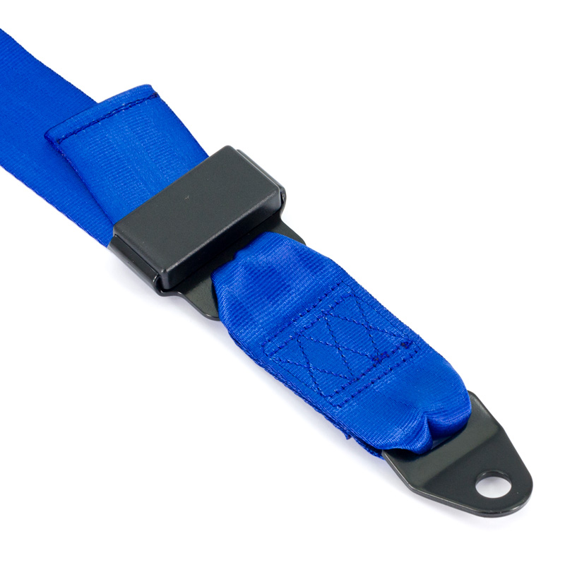 Racing Seat Belt 4-Point Blue + E-mark (2-inch)