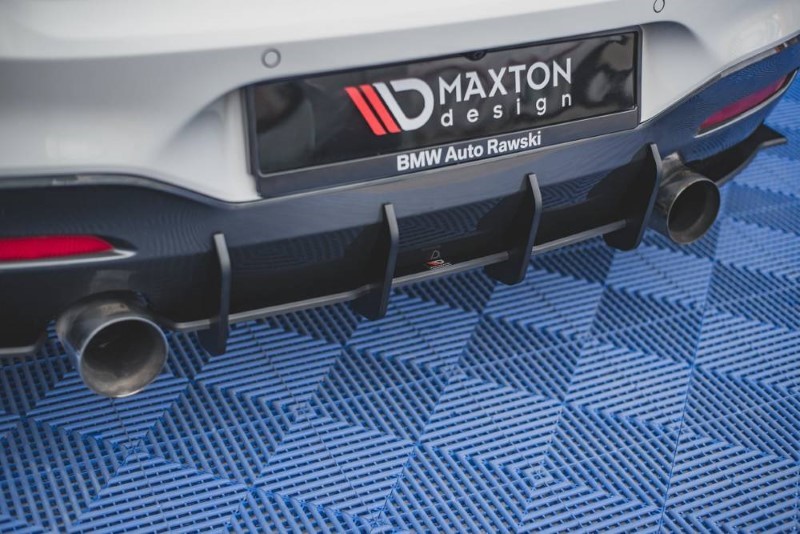 Race Diffuser passend voor BMW 1-Serie M140I F20 Maxton Design zwart