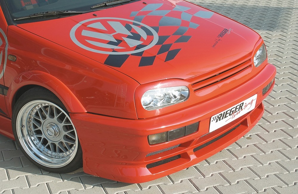 Frontbumper VW Golf III Polyester Rieger