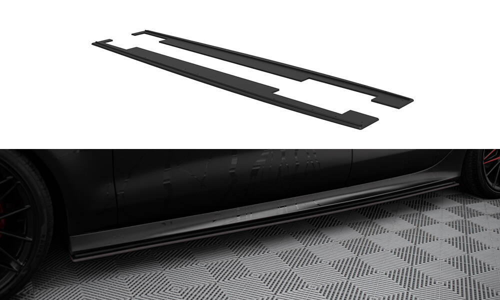 Zijskirts passend voor Audi A7 C7 S-Line Maxton Street Pro