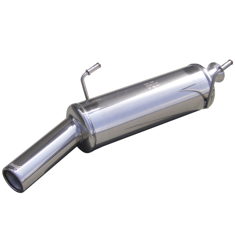100% Inox Sport Exhaust  Peugeot 206 CC 2.0 16v (136HP) 2001- 80mm