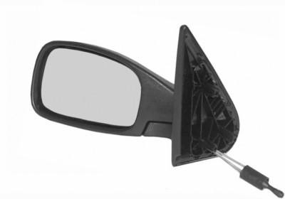 spiegel, bol glas, in primer, rechts Peugeot 306, 1997-2001