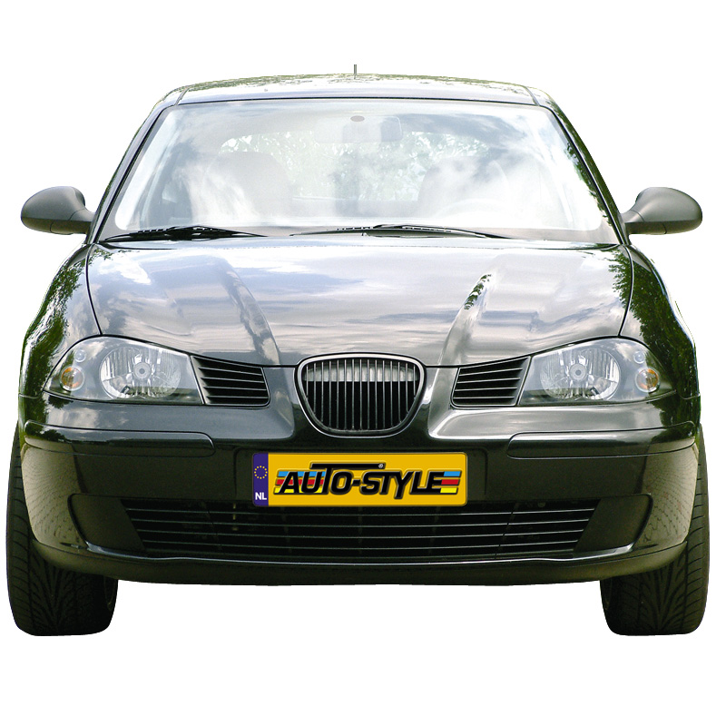 No-Sign Grill  Seat Ibiza/Cordoba 6L 2002-2008 (with black rim)