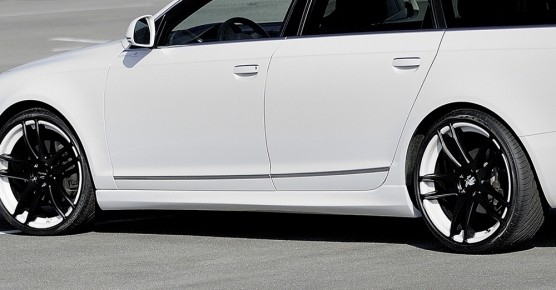 Zijskirts passend voor Audi A6 4F Rieger ABS (set)