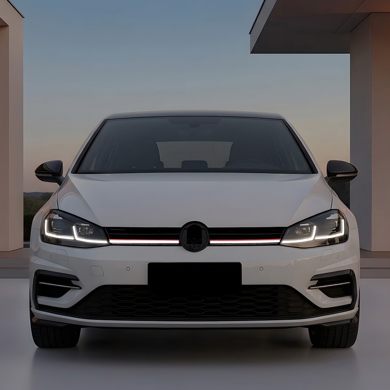 R-Look Grill with LED-Strip  Volkswagen Golf VII (7.5) HB/Variant Facelift 2017-2020