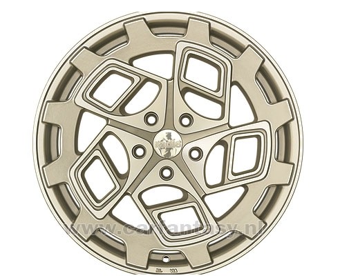 RADI8 CM9 10.0x19 5x112 45 Matte Silver / Machine Face 66,6 Velg