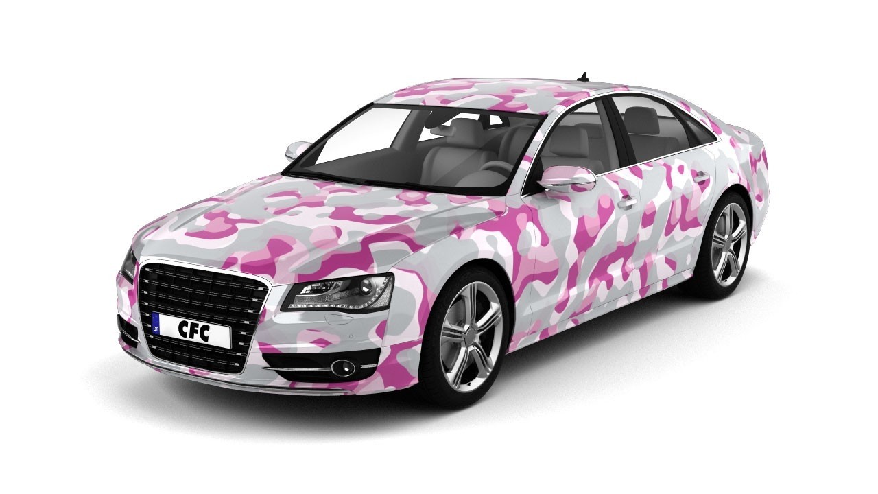 Car wrapping film for full vehicle wrapping Camouflage