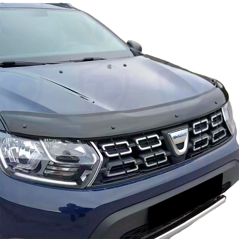 Bonnet Protector  Dacia Duster II 2018-2024 - Gloss black