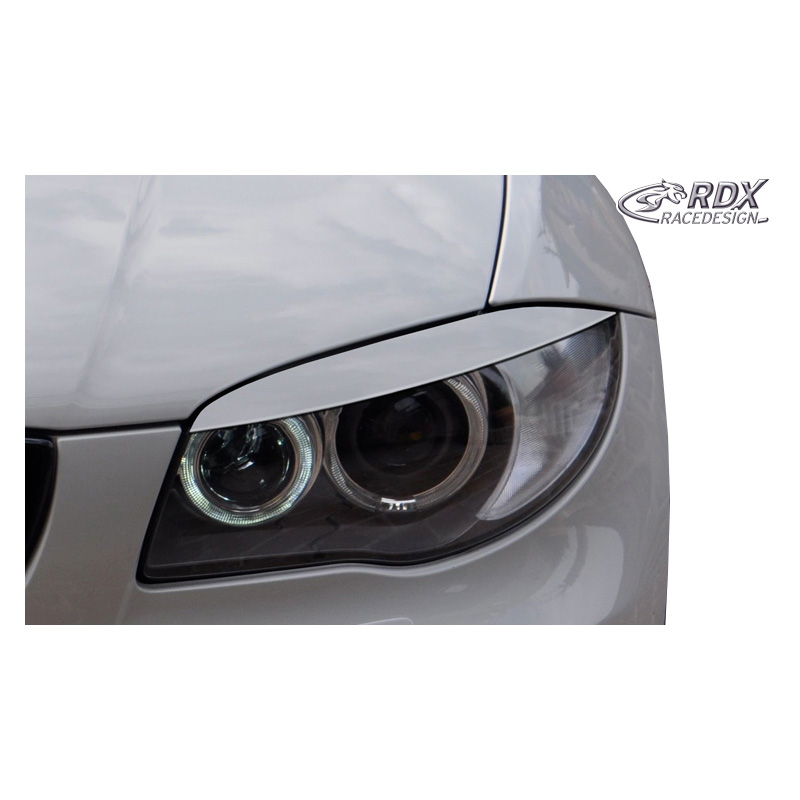Head light spoilers  BMW 1-Series E81/E82/E87/E88 (ABS)