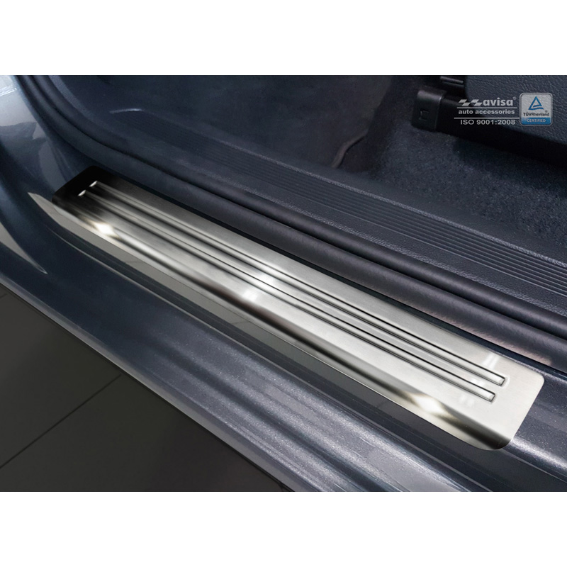 Inox door sill protectors  Volkswagen Touran III 2015- - 'Special Edition' - 4-pieces