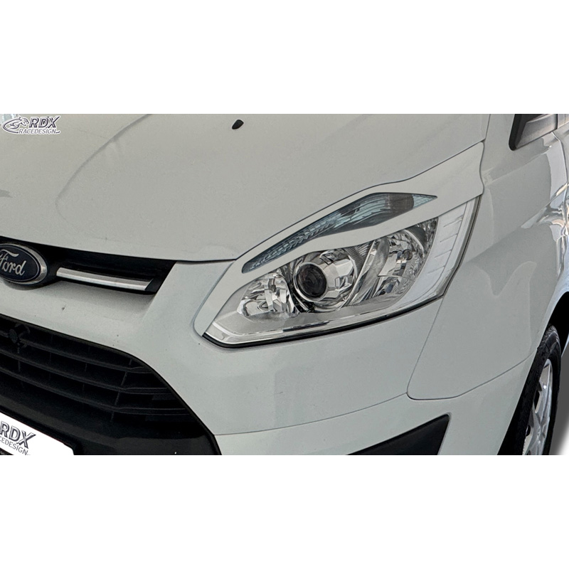 RDX Head light spoilers  Ford Transit Custom & Tourneo Custom 2012-2018 (ABS)