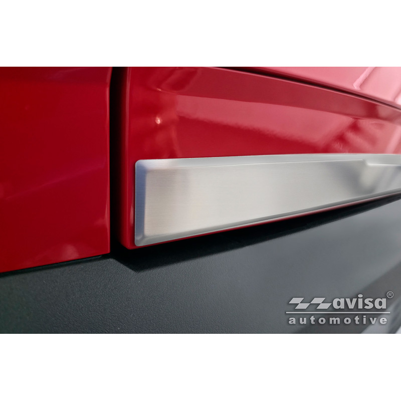 Avisa Brushed Stainless Steel Trunk Tailgate Trim Cover  Hyundai Tucson IV 2020-2024 & Facelift 2024-