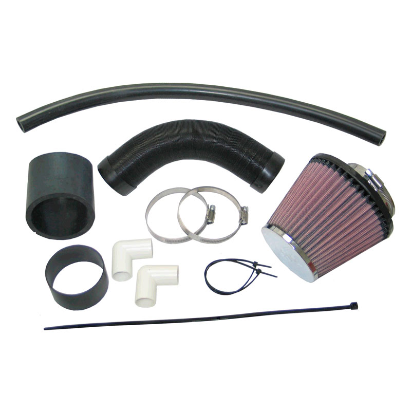 K&N Performance Air Intake Kit  Ford Fiesta XR2 CVH 4/1989-93 (Hose to airbox lid) (57-0131)